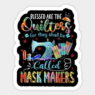 Blessed Are The Quilters Sticker